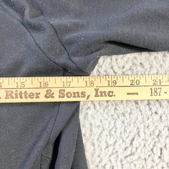 Helly Hansen Sweater Mens‎ Small Black 1/4 Zip Pullover Ocean Power Performance - Picture 6 of 7